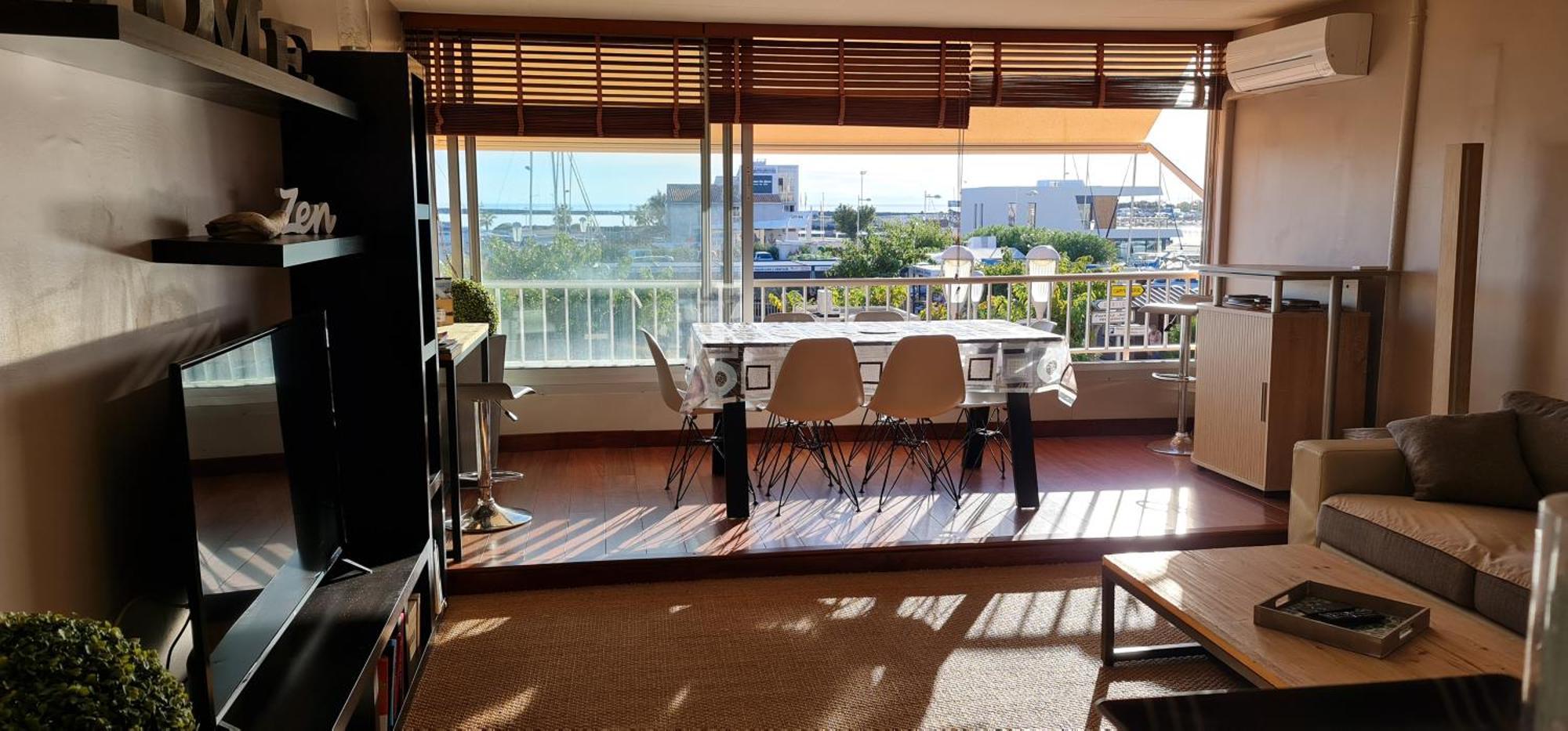 Residence De Standing La Pecherie Spacieux T3 Comme Un Cocon Familial Vue Mer Et Sur L'Avant Port Sur Le Bout Du Bout De Cap D'Agde Seule Cap En Occitanie Εξωτερικό φωτογραφία