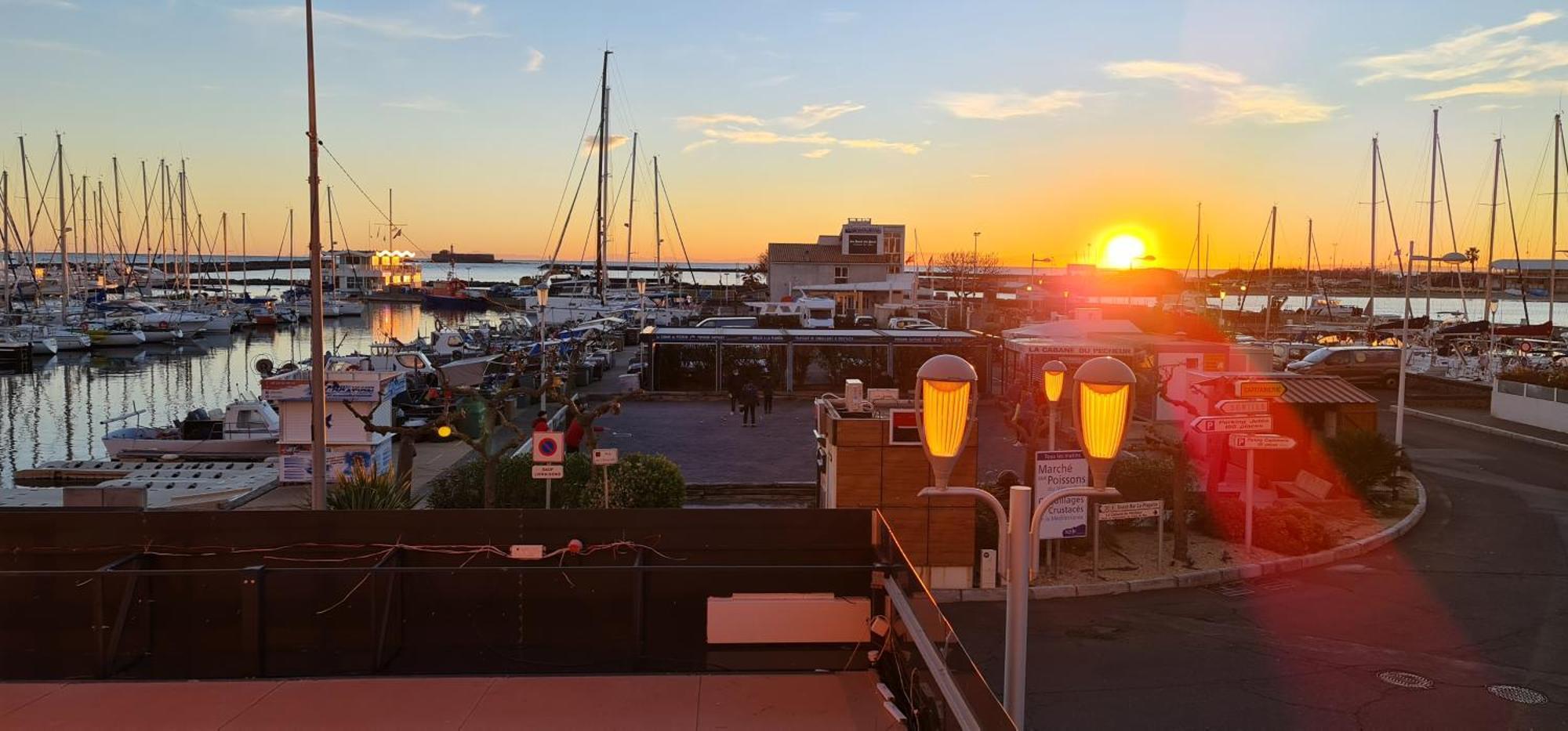 Residence De Standing La Pecherie Spacieux T3 Comme Un Cocon Familial Vue Mer Et Sur L'Avant Port Sur Le Bout Du Bout De Cap D'Agde Seule Cap En Occitanie Εξωτερικό φωτογραφία