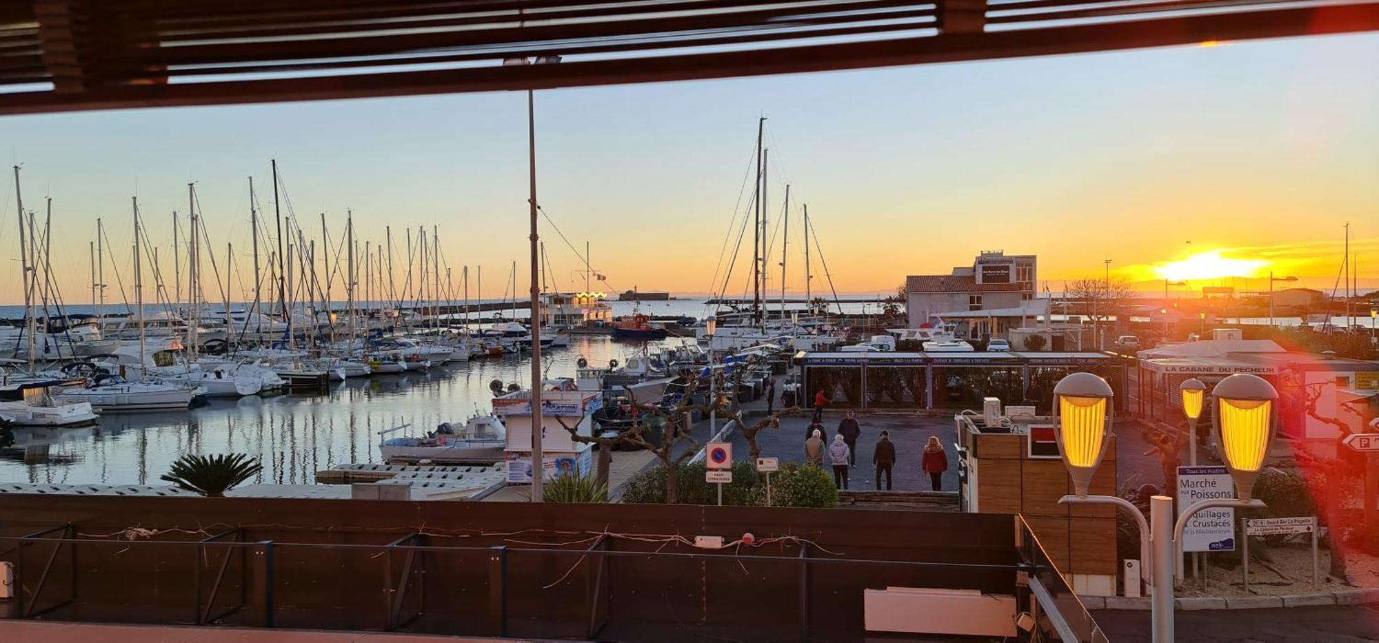 Residence De Standing La Pecherie Spacieux T3 Comme Un Cocon Familial Vue Mer Et Sur L'Avant Port Sur Le Bout Du Bout De Cap D'Agde Seule Cap En Occitanie Εξωτερικό φωτογραφία